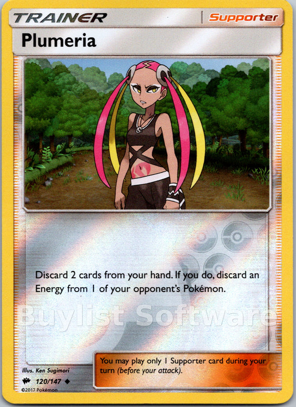 Plumeria (120/147) [Sun & Moon: Burning Shadows]