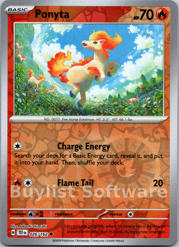 Ponyta [026/162] - (Temporal Forces)