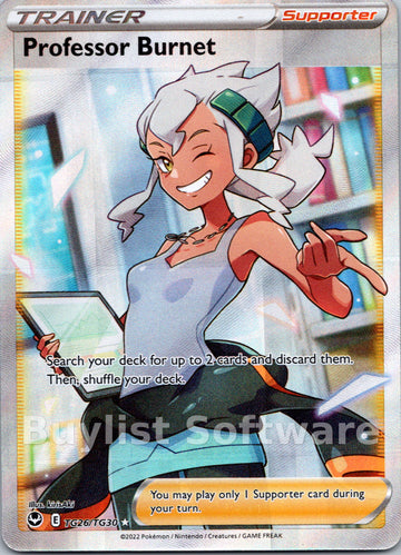 Professor Burnet (TG26/TG30) [Sword & Shield: Silver Tempest]