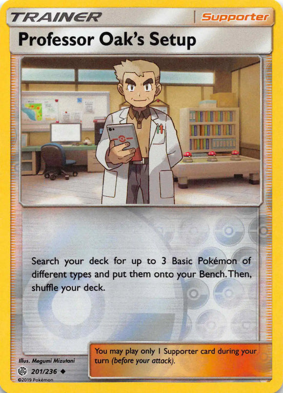 Professor Oak's Setup [201/236] [Cosmic Eclipse] Reverse Holofoil