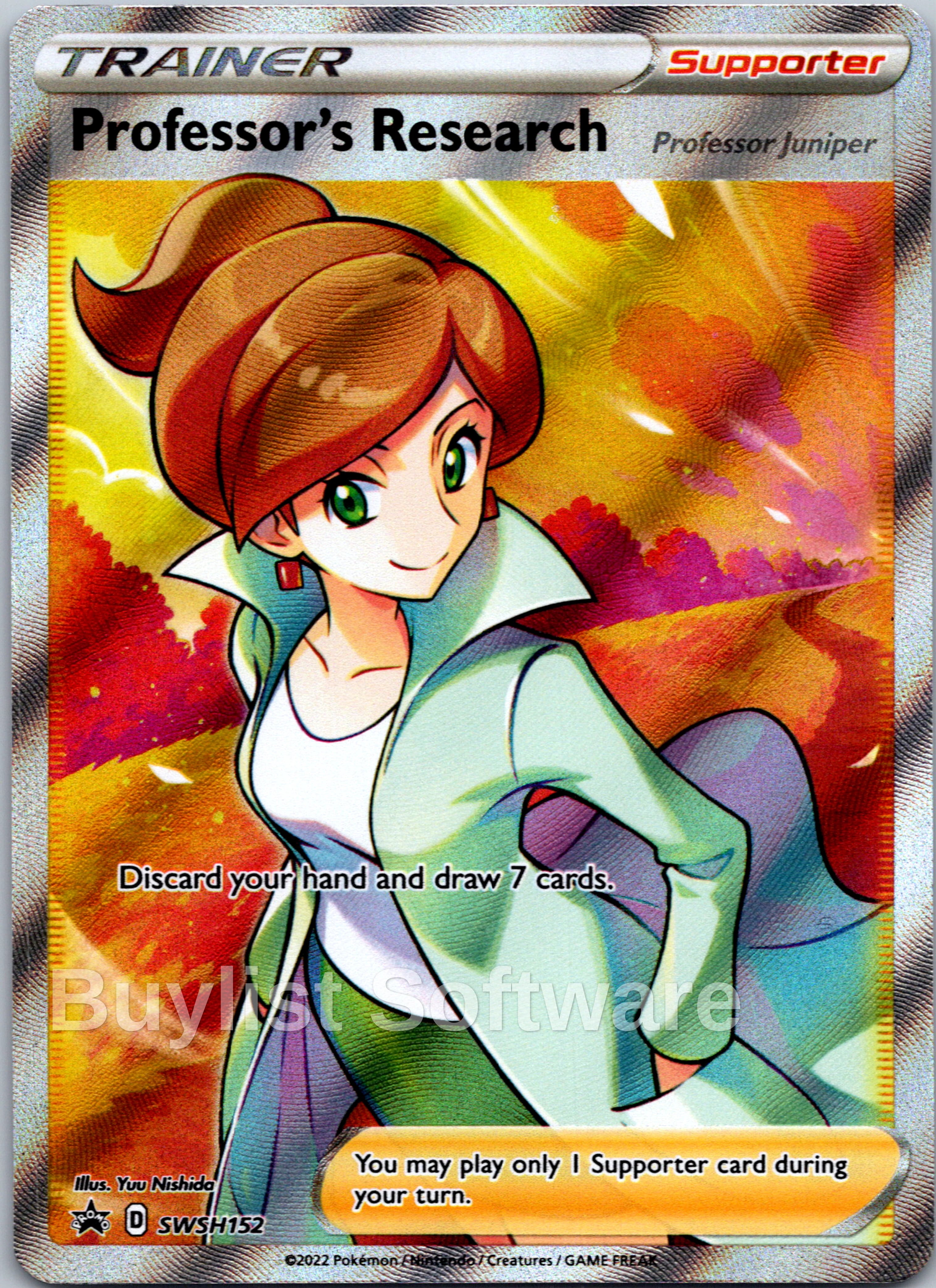 Professor's Research (SWSH152) [Sword & Shield: Black Star Promos]