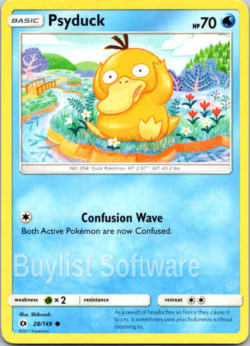 Psyduck [28/149] [Sun & Moon Base Set]