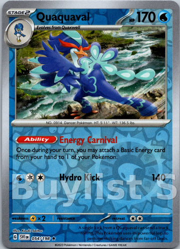 Quaquaval [054/198] - (Scarlet & Violet Base Set) Holofoil