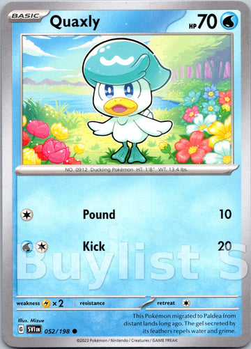 Quaxly (052/198) (Paldea Collection) [Scarlet & Violet: Base Set]
