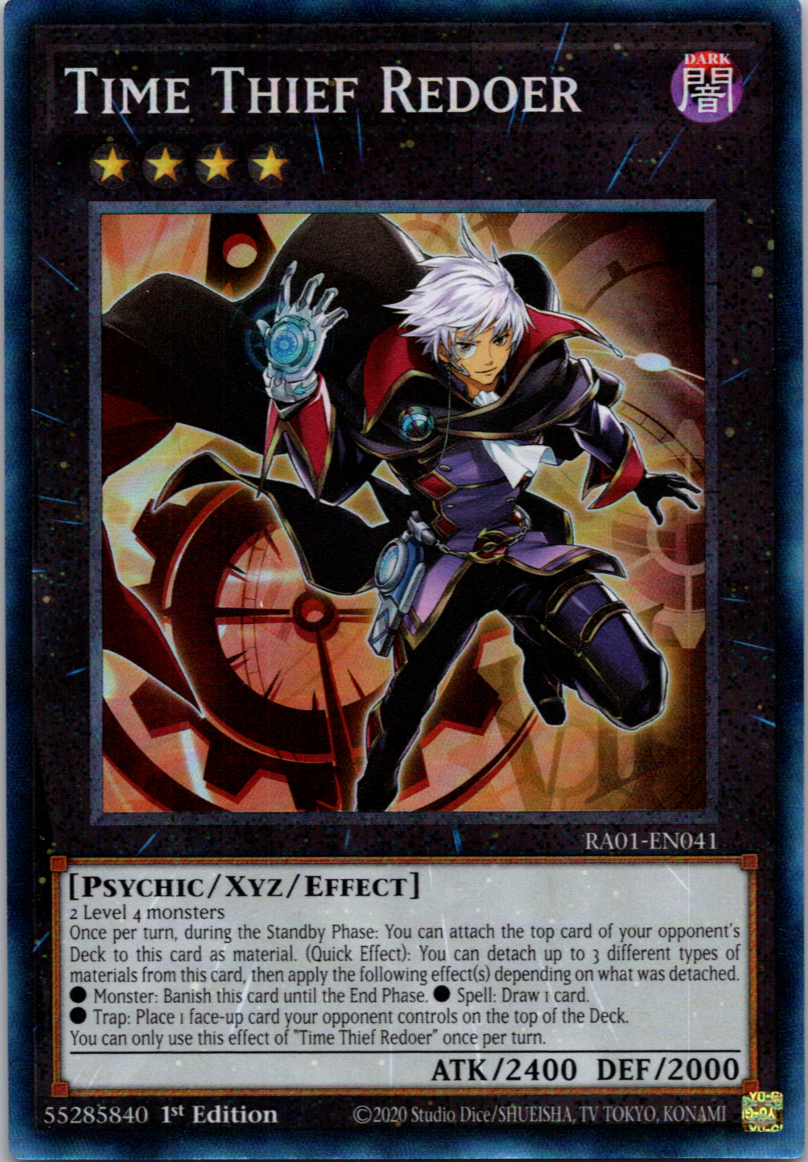 Time Thief Redoer  [RA01-EN041] - (Prismatic Collector's Rare)  1st Edition
