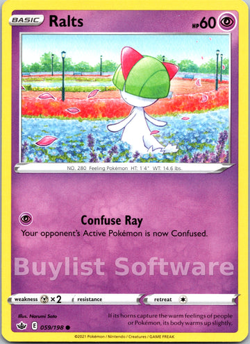 Ralts (059/198) [Sword & Shield: Chilling Reign]