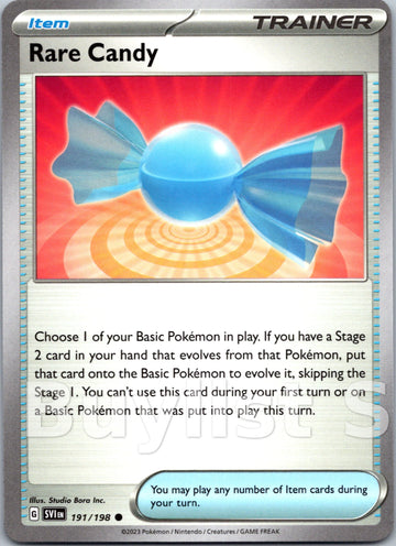 Rare Candy - 191/198 [191] - (SV01 Scarlet & Violet Base Set)
