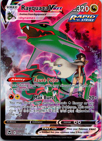Rayquaza VMAX (TG20/TG30) [Sword & Shield: Silver Tempest]