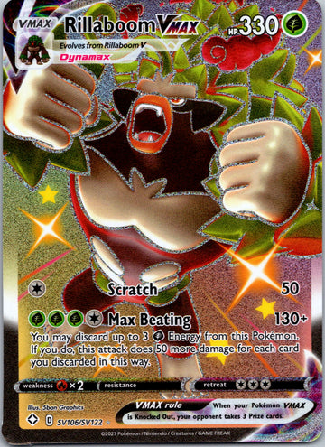 Rillaboom VMAX [SV106/SV122] [Shining Fates: Shiny Vault] Holofoil