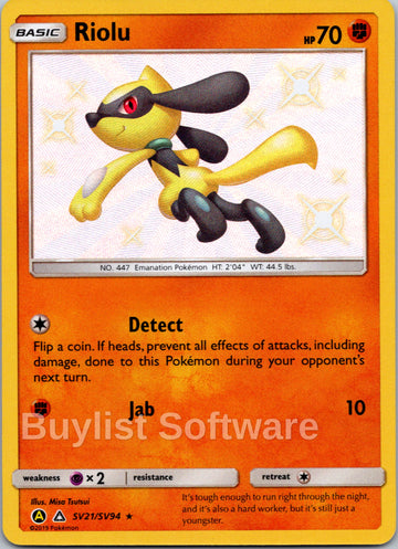 Riolu (SV21/SV94) [Hidden Fates: Shiny Vault]