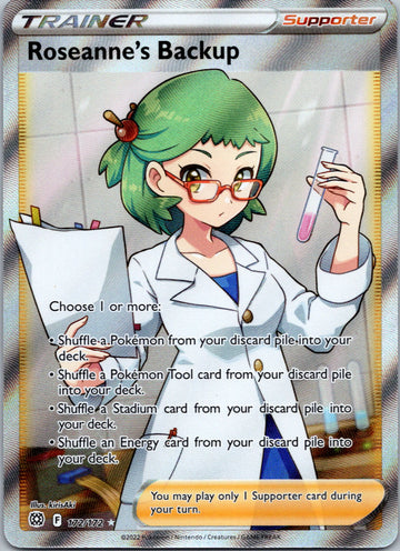 Roseanne's Backup (Full Art) [172/172] [Brilliant Stars] Holofoil