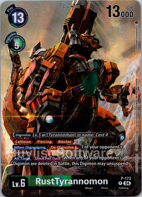 RustTyrannomon (Update Pack 2025) [P-173 P] [Release Special Booster 2.5] Foil