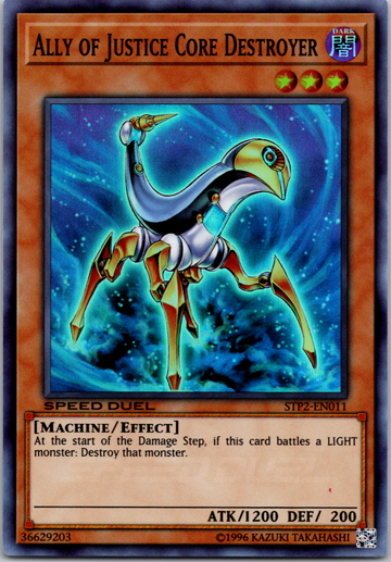 Ally of Justice Core Destroyer [STP2-EN011] Super Rare