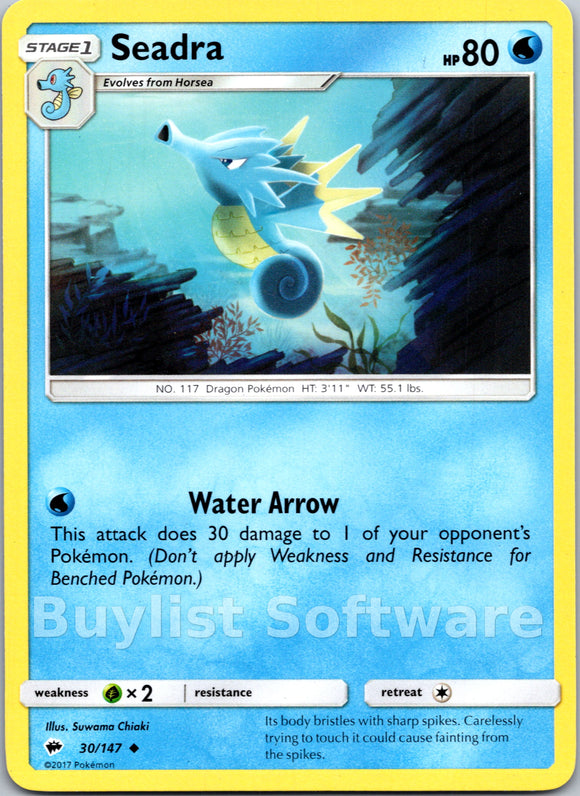 Seadra (030/147) [Sun & Moon: Burning Shadows]