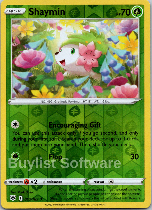 Shaymin [014/189] [Astral Radiance] Reverse Holofoil