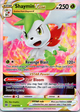 Shaymin VSTAR [014/172] [Brilliant Stars] Holofoil