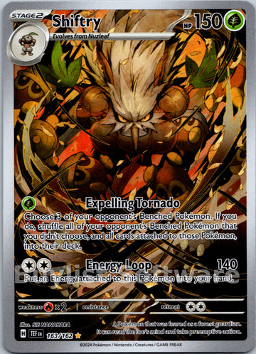 Shiftry [163/162] - (Temporal Forces) Holofoil