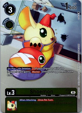 Shoemon (Box Topper) [BT22-029 C] [Cyber Eden] Foil