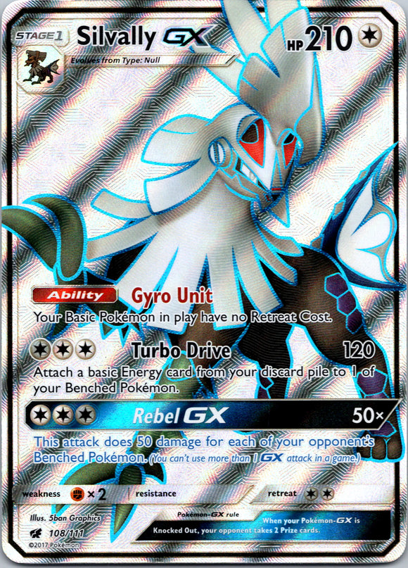 Silvally GX (Full Art) [108/111] [Crimson Invasion] Holofoil