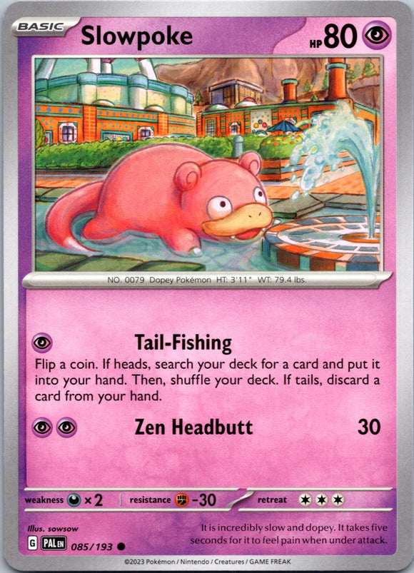 Slowpoke [085/193] [Paldea Evolved]