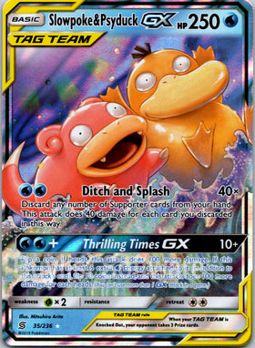 Slowpoke & Psyduck GX [35/236] [Unified Minds] Holofoil