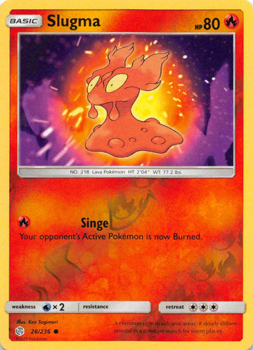 Slugma [26/236] [Cosmic Eclipse] Reverse Holofoil