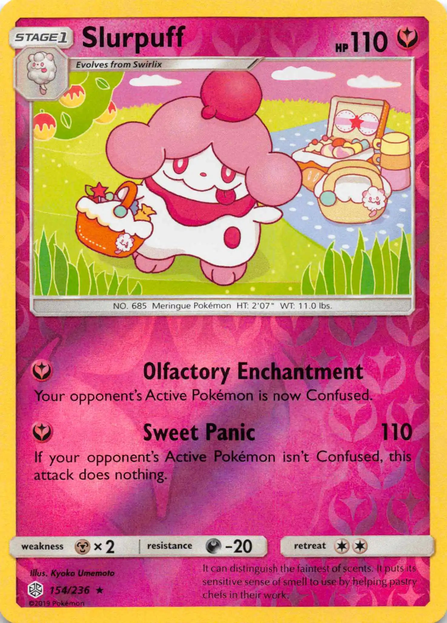 Slurpuff [154/236] [Cosmic Eclipse] Reverse Holofoil