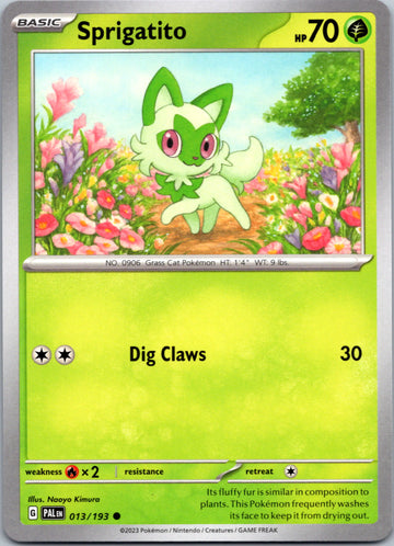 Sprigatito - 013/193 [013/193] [Paldea Evolved]