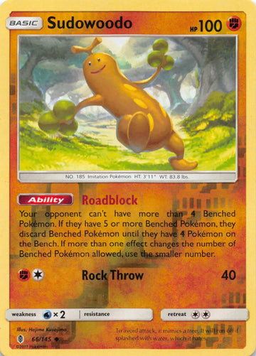 Sudowoodo [66/145] [Guardians Rising] Reverse Holofoil