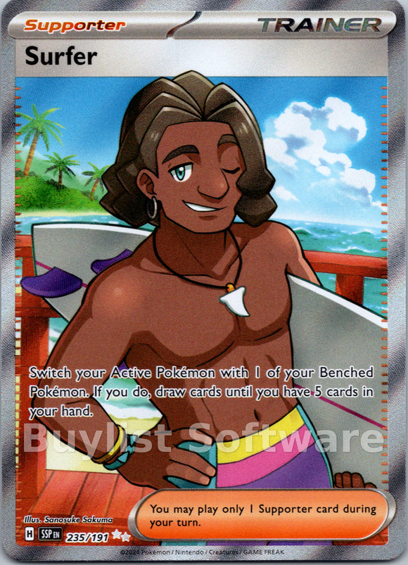 Surfer [235/191] [Surging Sparks] Holofoil