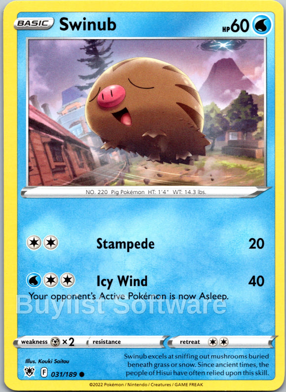 Swinub [031/189] [Astral Radiance]