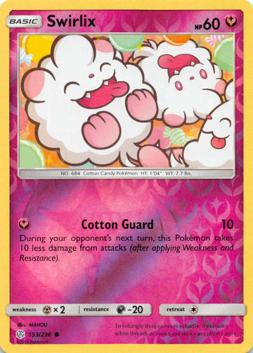 Swirlix [153/236] [Cosmic Eclipse] Reverse Holofoil