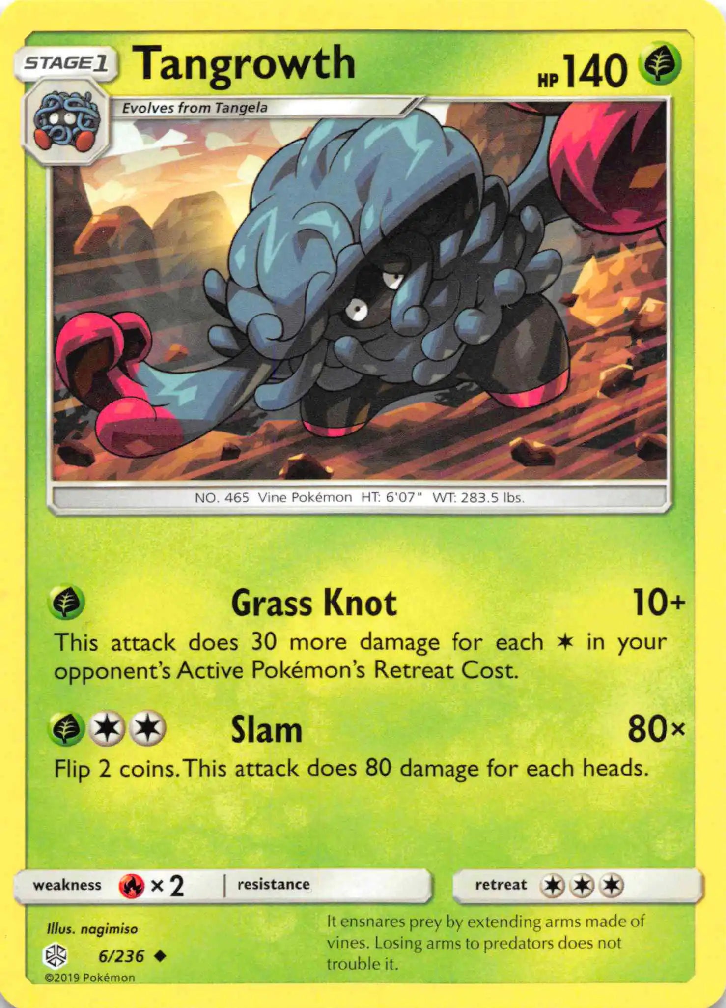 Tangrowth [6/236] [Cosmic Eclipse]