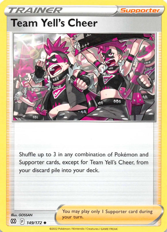 Team Yell's Cheer [149/172] [Brilliant Stars]