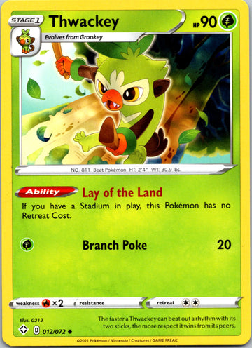 Thwackey [012/072] [Shining Fates]