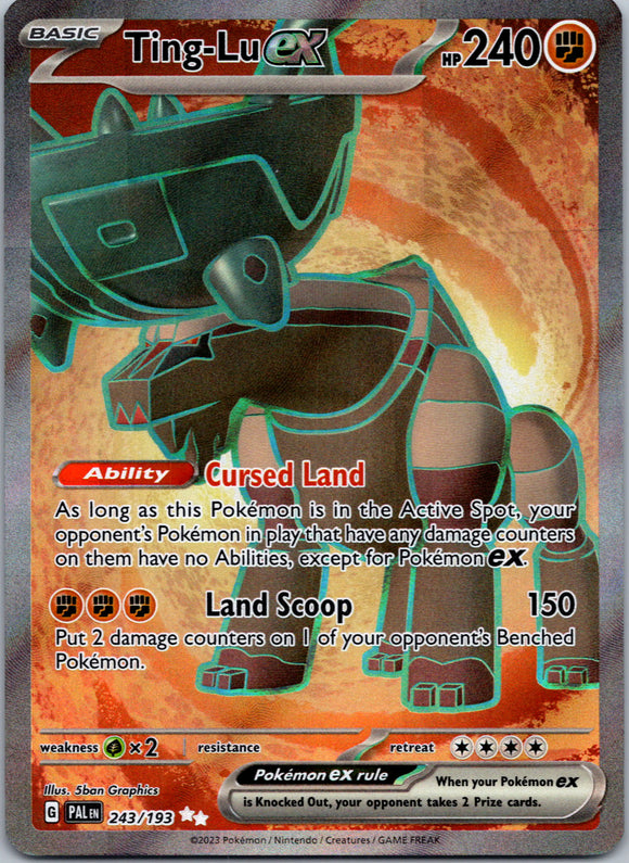 Ting-Lu ex - 243/193 [243/193] [Paldea Evolved] Holofoil