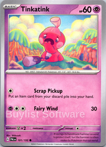 Tinkatink - 101/193 [101/193] [Paldea Evolved] Reverse Holofoil