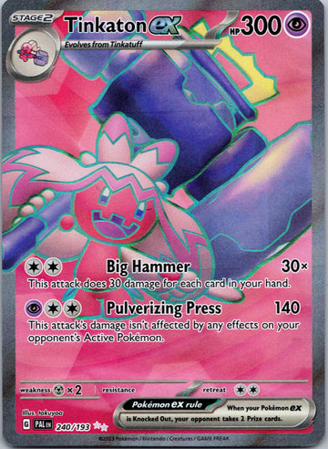 Tinkaton ex - 240/193 [240/193] [Paldea Evolved] Holofoil