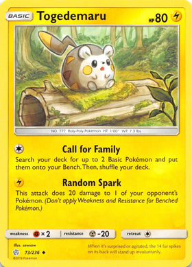 Togedemaru - 73/236 [73/236] [Cosmic Eclipse]