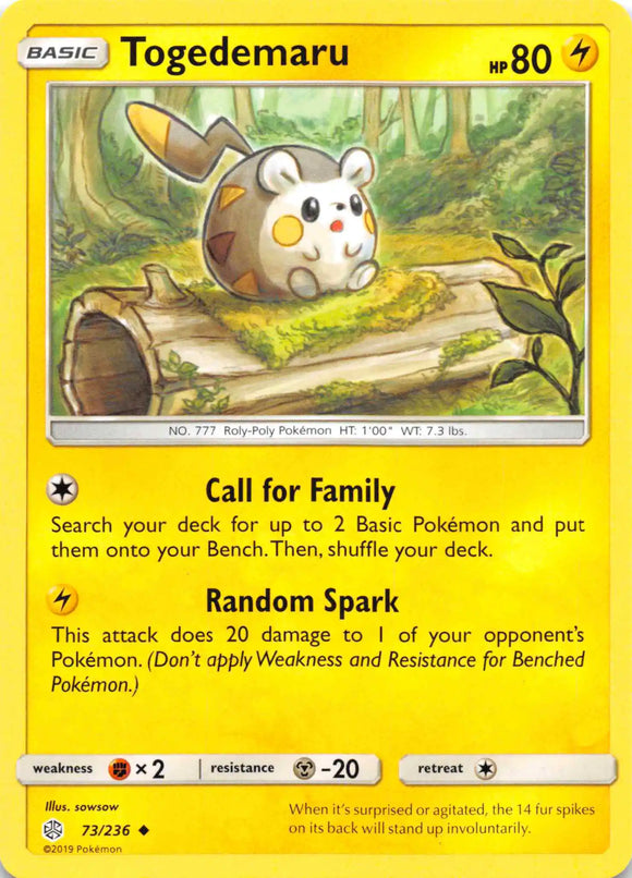 Togedemaru - 73/236 [73/236] [Cosmic Eclipse]