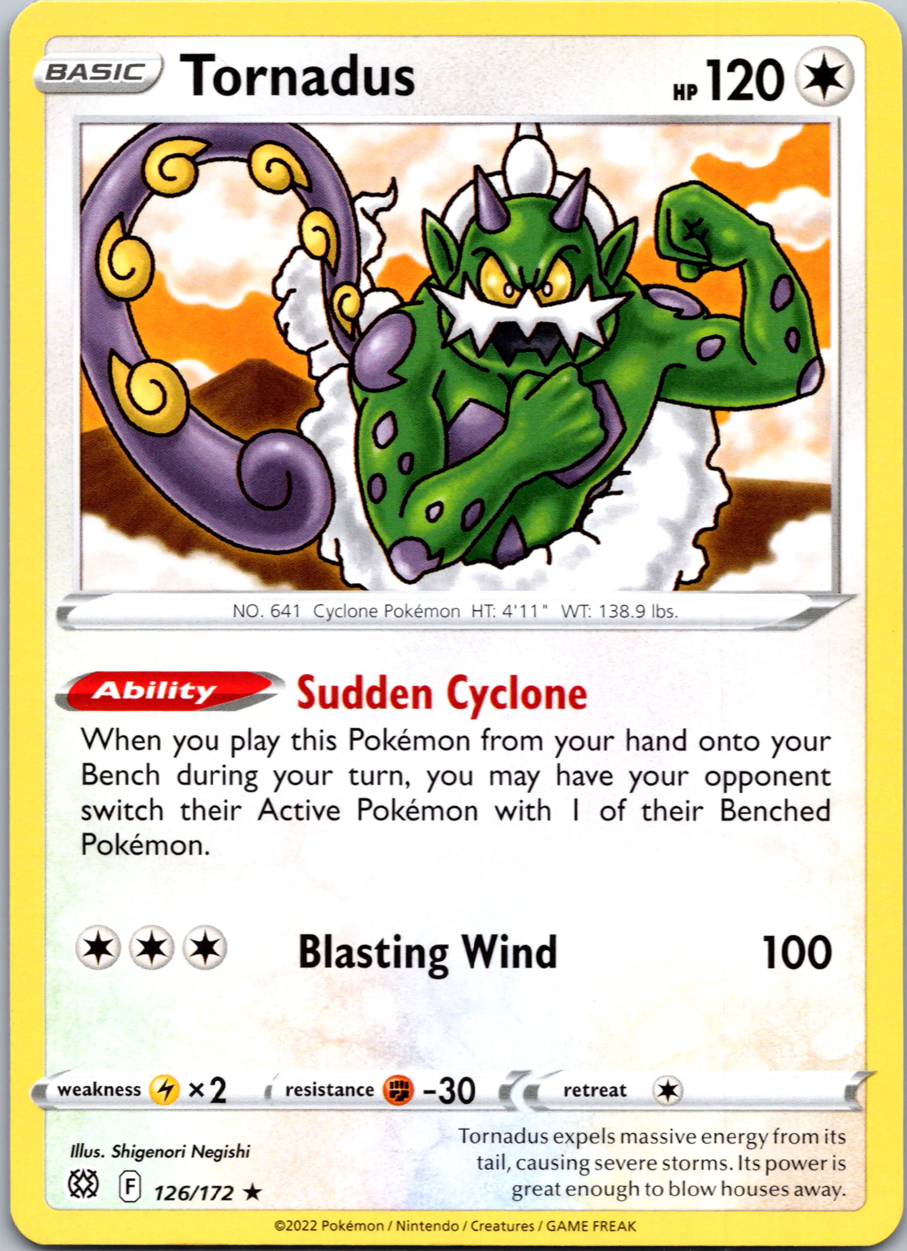 Tornadus [126/172] [Brilliant Stars]