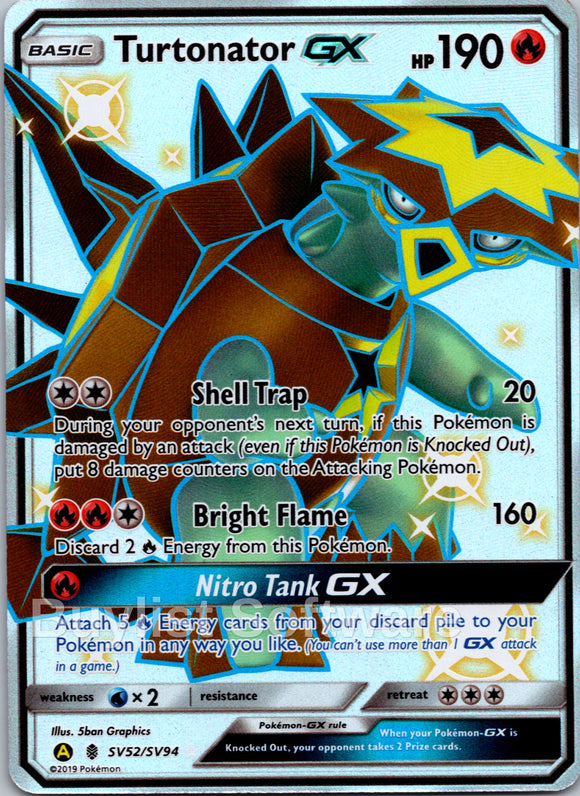 Turtonator GX (SV52/SV94) [Hidden Fates: Shiny Vault]