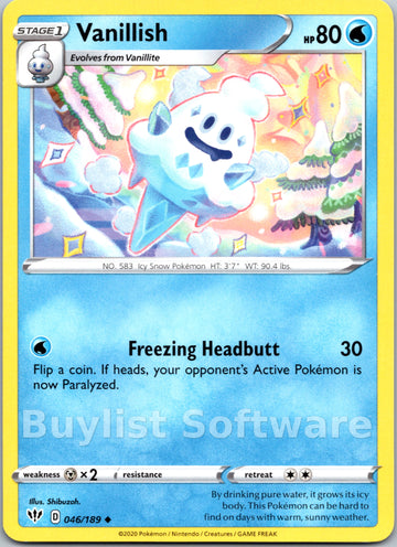 Vanillish (046/189) [SWSH03: Darkness Ablaze]