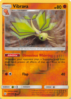 Vibrava [109/236] [Cosmic Eclipse] Reverse Holofoil