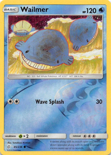 Wailmer [45/236] [Cosmic Eclipse] Reverse Holofoil