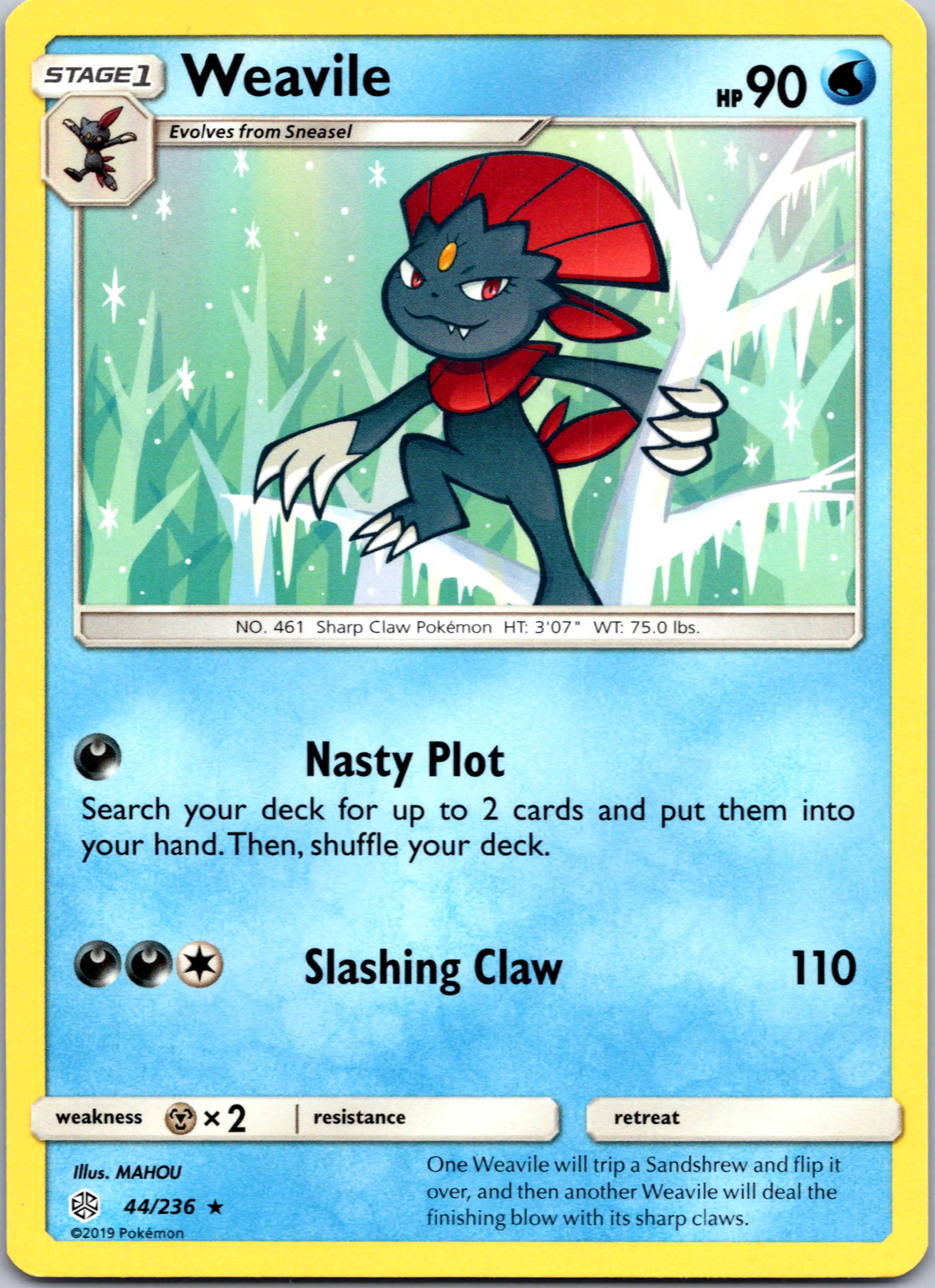 Weavile [44/236] [Cosmic Eclipse]