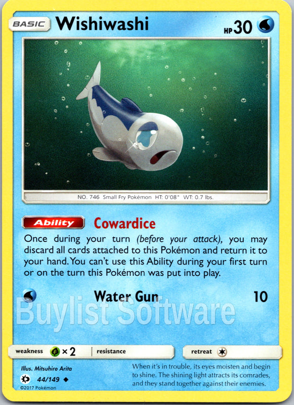 Wishiwashi [44/149] [Sun & Moon Base Set]