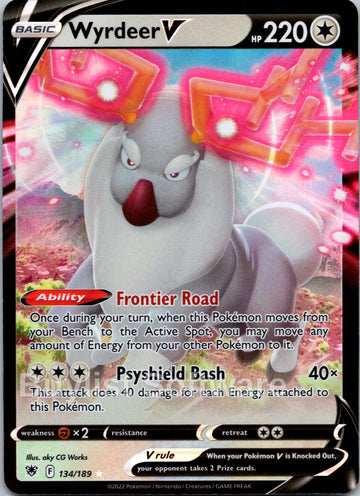 Wyrdeer V [134/189] [Astral Radiance] Holofoil