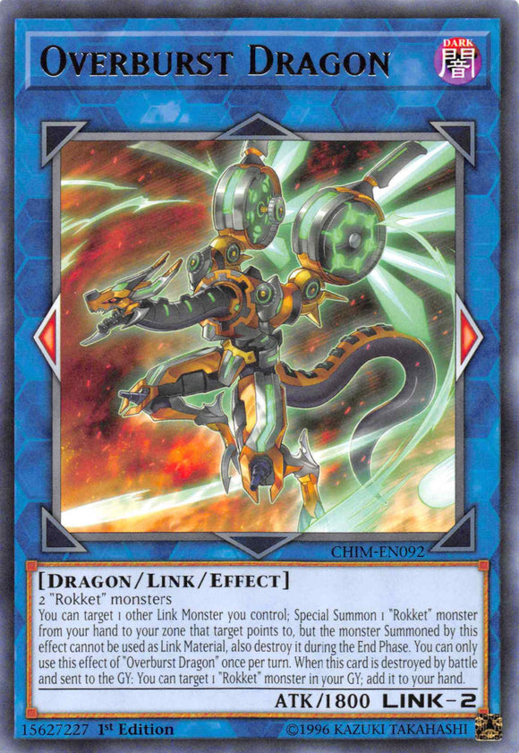 Overburst Dragon [CHIM-EN092] Rare