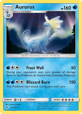 Aurorus [28/131] [Forbidden Light] Holofoil